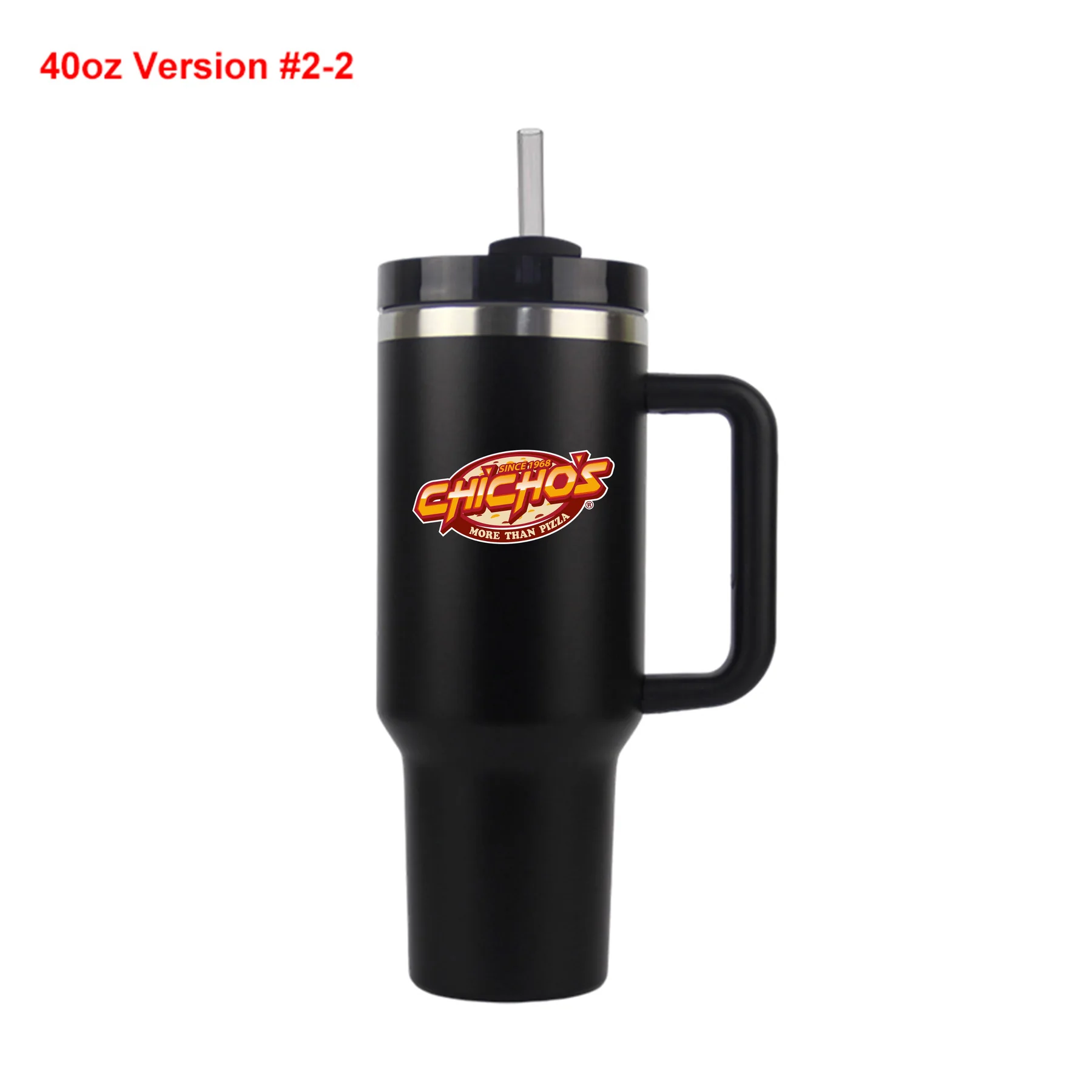 Custom branded tumbler
