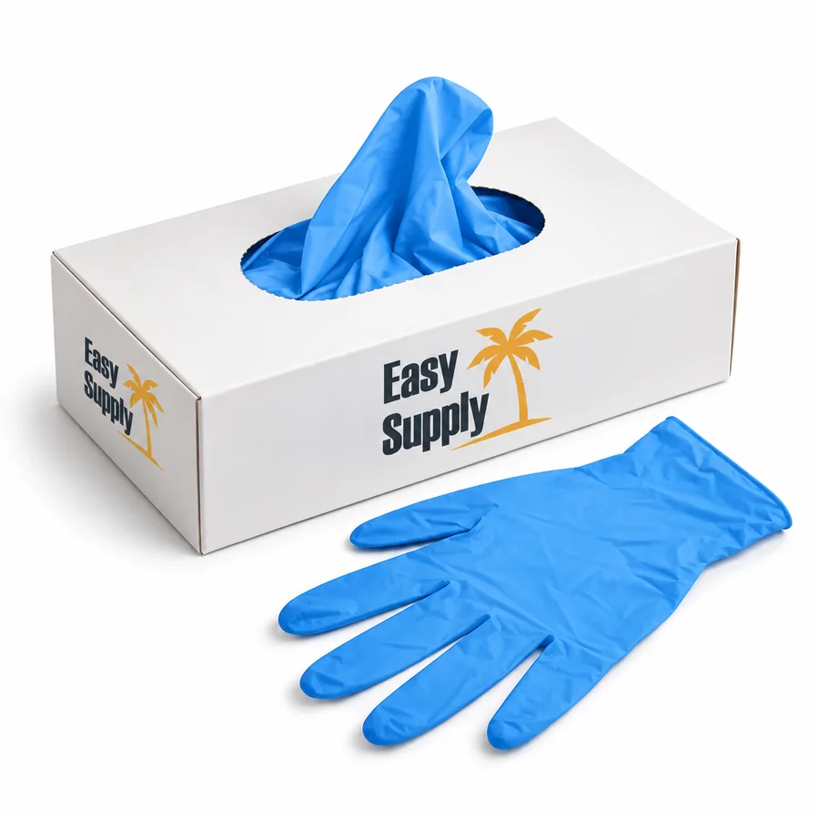 Disposable gloves concept rendering
