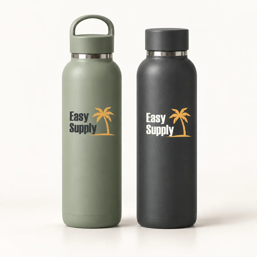 Water bottles concept rendering