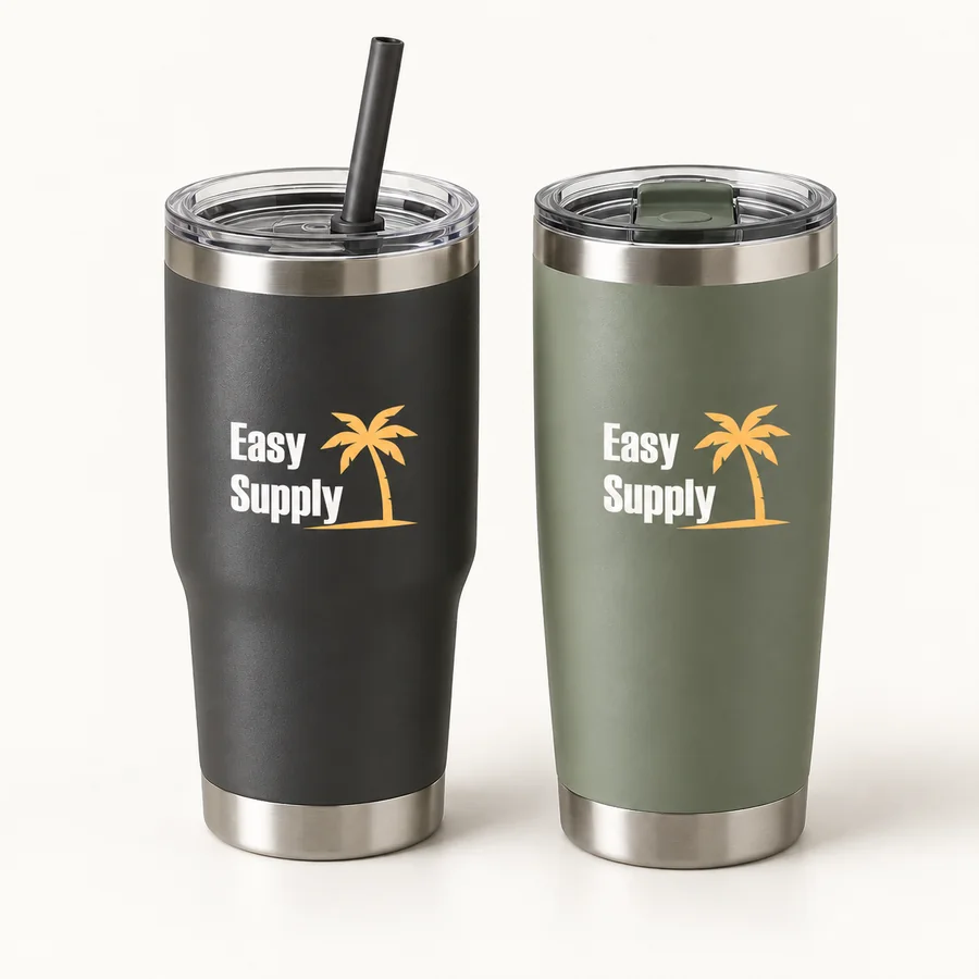 Tumblers & travel drinkware concept rendering