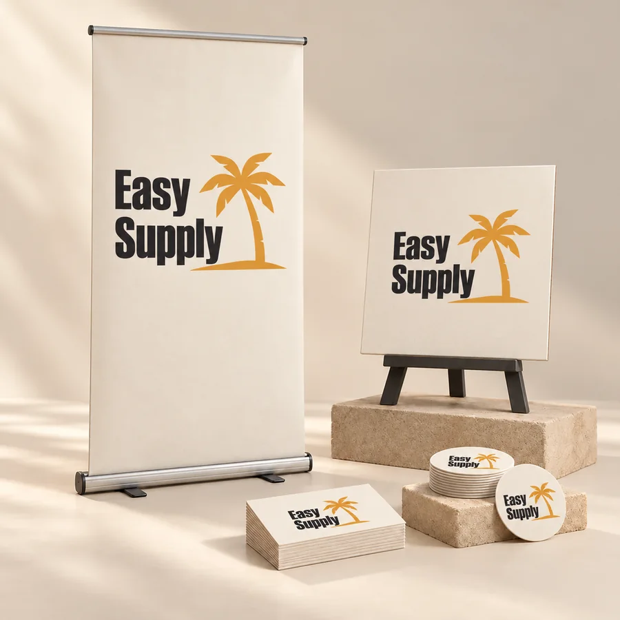 Signs, print & graphics concept rendering