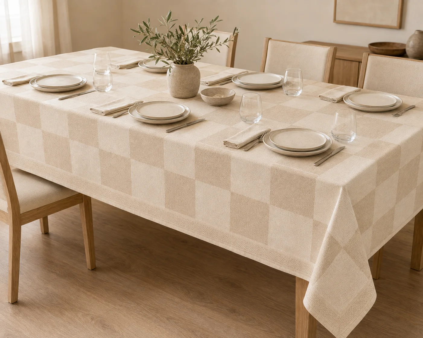 Private label tablecloth